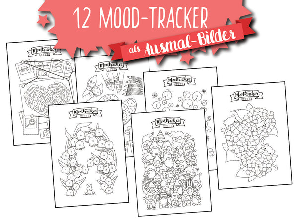 Kreativ Planer 2026 POCKET Version A6 ♥ SPIRALBINDUNG ♥ inkl. Coloring Book