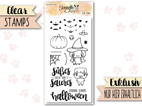 Clear Stamps ♥ Happy Halloween ♥
