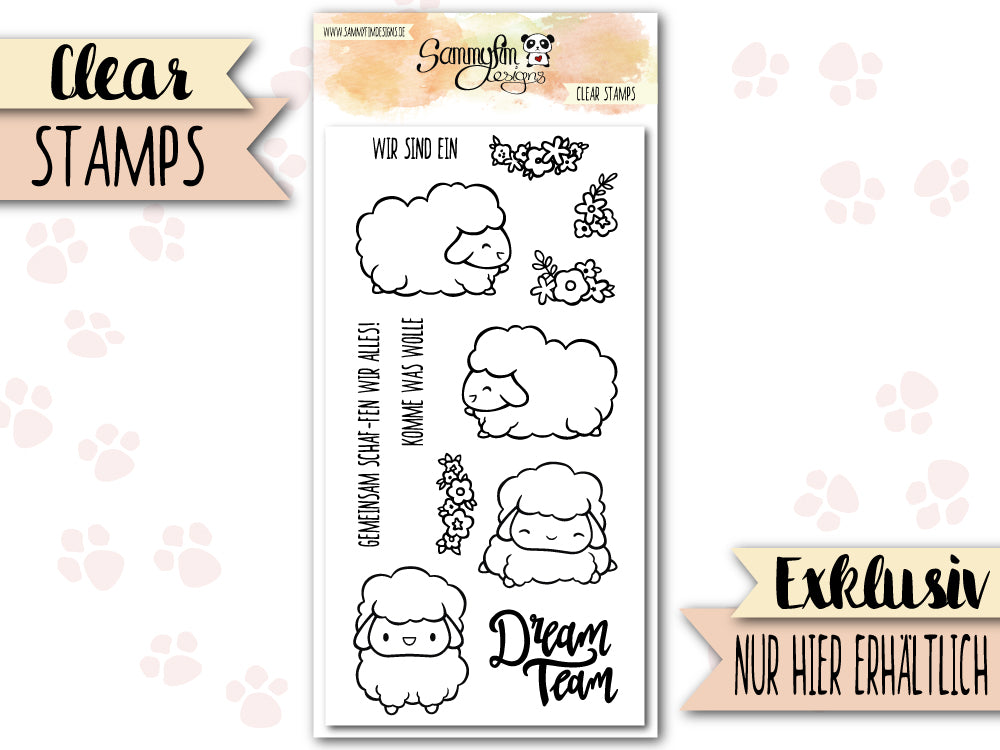 Clear Stamps ♥ Komme Was Wolle ♥