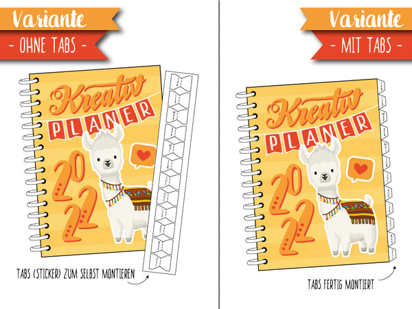 ACHTUNG, ALTER PLANER VOM LETZTEN JAHR ♥ Kreativ Planer 2022 A5 ♥ inkl. Coloring Book